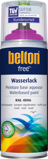 Kwasny Belton Free Matt 400 ml RAL 4006 Verkehrspurpur 332405